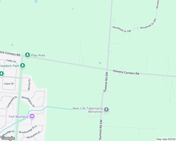 map of restaurants, bars, coffee shops, grocery stores, and more near 14125 Havens Corners Road in Pataskala