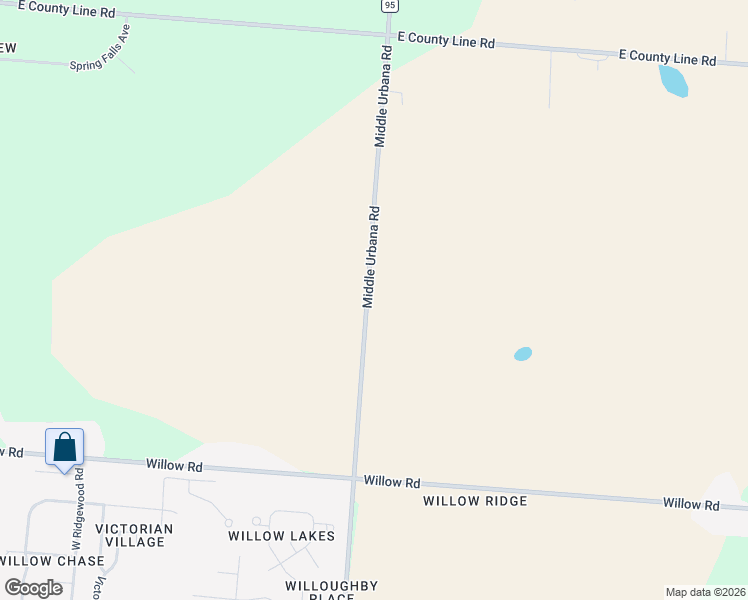 map of restaurants, bars, coffee shops, grocery stores, and more near 6388 Middle Urbana Road in Springfield