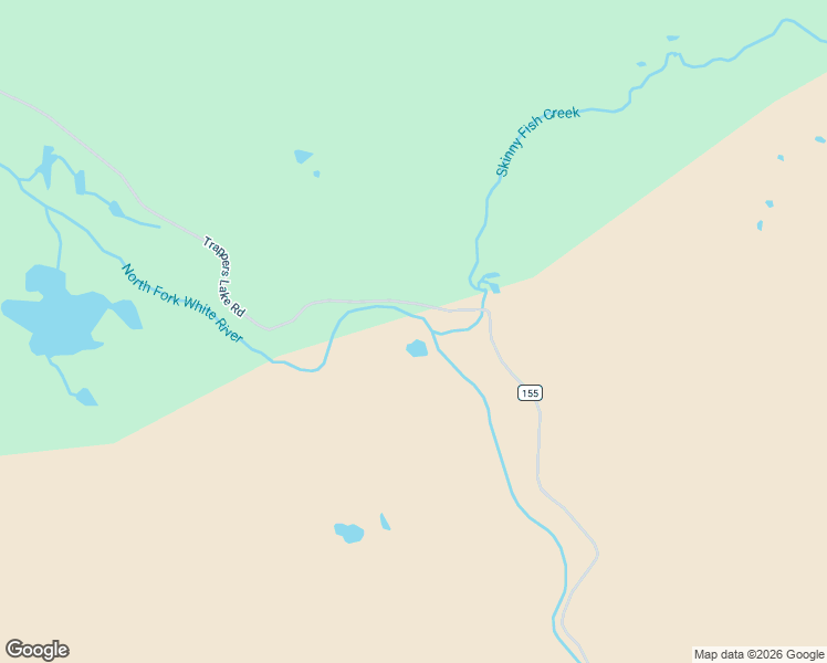 map of restaurants, bars, coffee shops, grocery stores, and more near Trappers Lake Road in Meeker