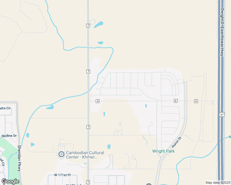 map of restaurants, bars, coffee shops, grocery stores, and more near 711 176th Avenue in Broomfield