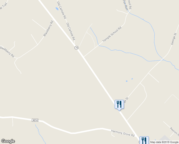 map of restaurants, bars, coffee shops, grocery stores, and more near 5210 Carlisle Road in Dover