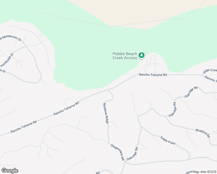 map of restaurants, bars, coffee shops, grocery stores, and more near 7363-7451 Rainbow Ridge in Corning