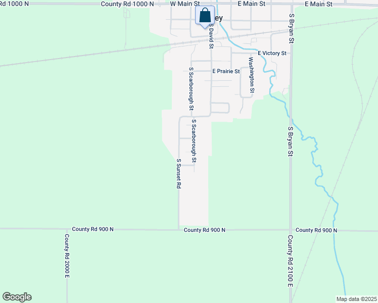 map of restaurants, bars, coffee shops, grocery stores, and more near 205 Austin Drive in Sidney