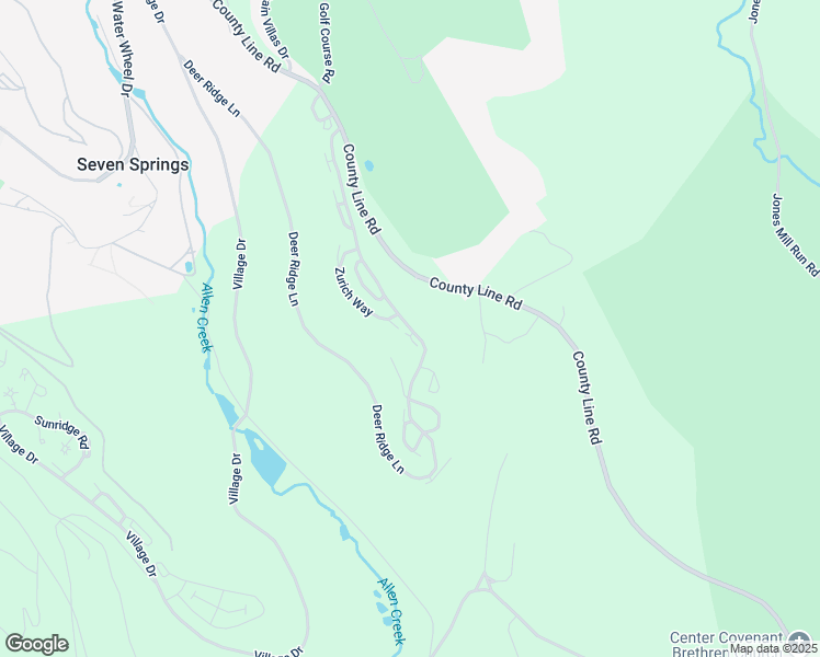map of restaurants, bars, coffee shops, grocery stores, and more near 106 Swiss Mountain Drive in Champion
