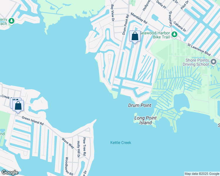map of restaurants, bars, coffee shops, grocery stores, and more near 3 Paul Jones Drive in Brick Township