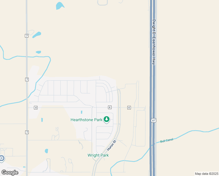 map of restaurants, bars, coffee shops, grocery stores, and more near 17707 Olive Street in Broomfield