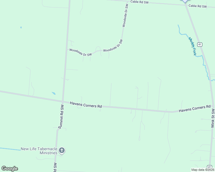 map of restaurants, bars, coffee shops, grocery stores, and more near 13590 Havens Corners Road in Pataskala