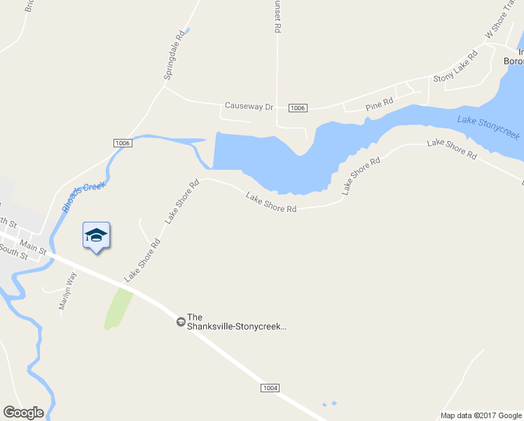 map of restaurants, bars, coffee shops, grocery stores, and more near 367 Lake Shore Road in Friedens