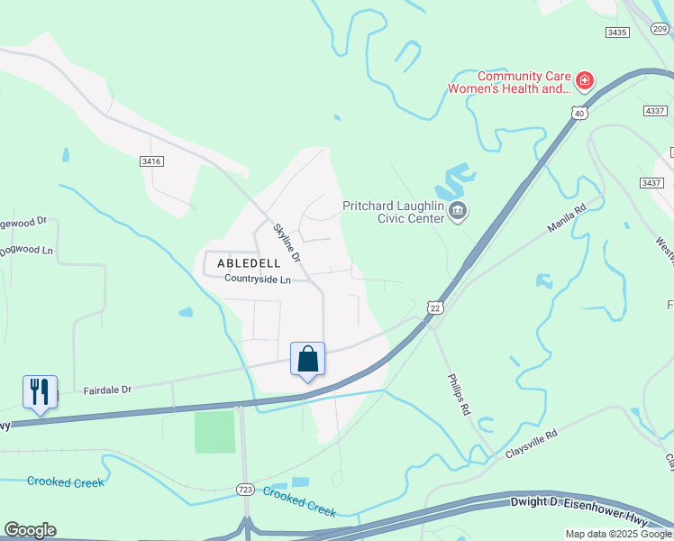 map of restaurants, bars, coffee shops, grocery stores, and more near 134 Meadowpark Drive in Cambridge