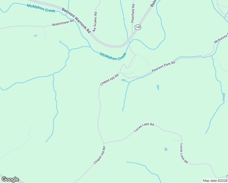 map of restaurants, bars, coffee shops, grocery stores, and more near 64021 Chapel Hill Road in Belmont