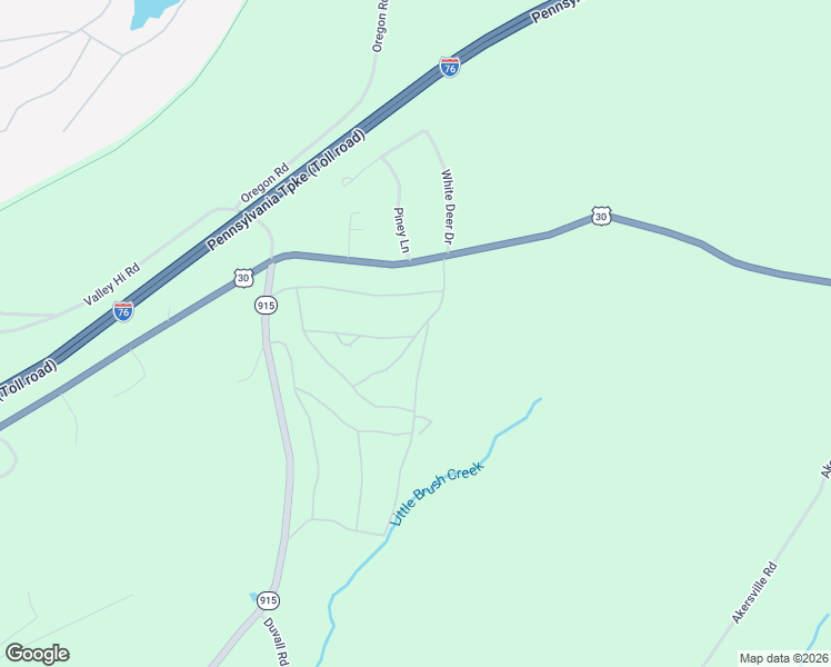 map of restaurants, bars, coffee shops, grocery stores, and more near 338 Birch Road in Crystal Spring
