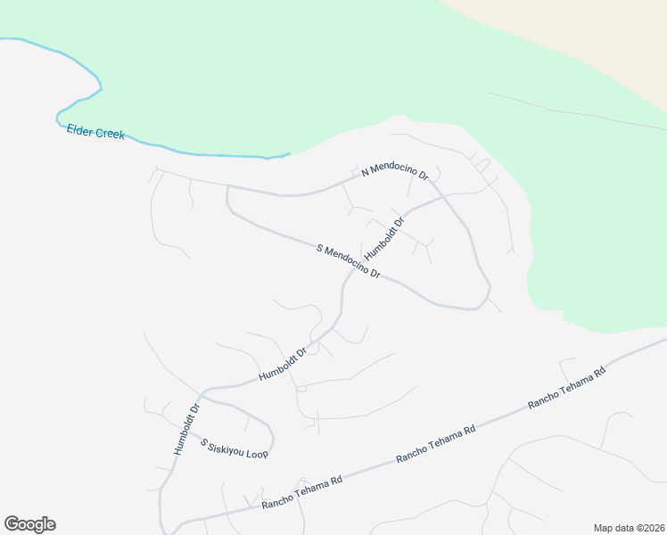map of restaurants, bars, coffee shops, grocery stores, and more near 15782 South Mendocino Drive in Red Bluff