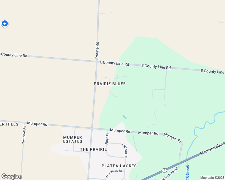 map of restaurants, bars, coffee shops, grocery stores, and more near 6768 Horseshoe Lane in Springfield