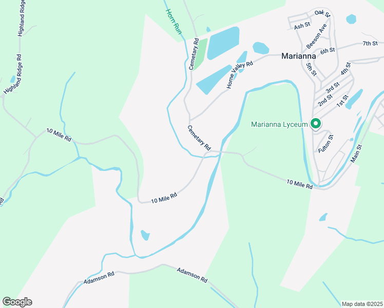 map of restaurants, bars, coffee shops, grocery stores, and more near in Marianna