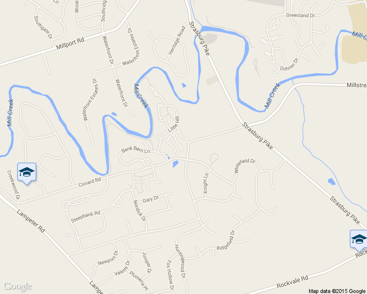map of restaurants, bars, coffee shops, grocery stores, and more near 21 Upper Green in Lancaster