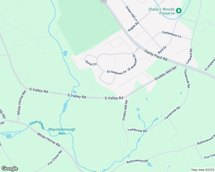 map of restaurants, bars, coffee shops, grocery stores, and more near 636 Olympia Hills Circle in Berwyn