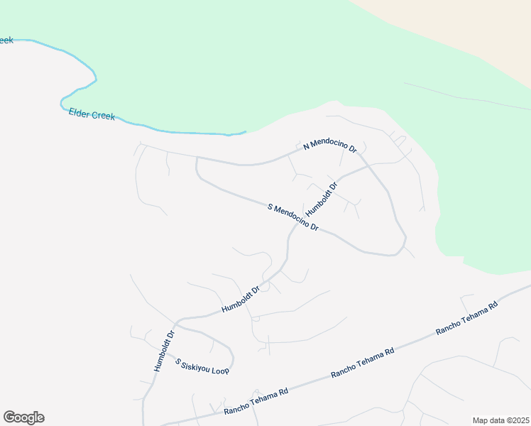 map of restaurants, bars, coffee shops, grocery stores, and more near 15747 South Mendocino Drive in Red Bluff