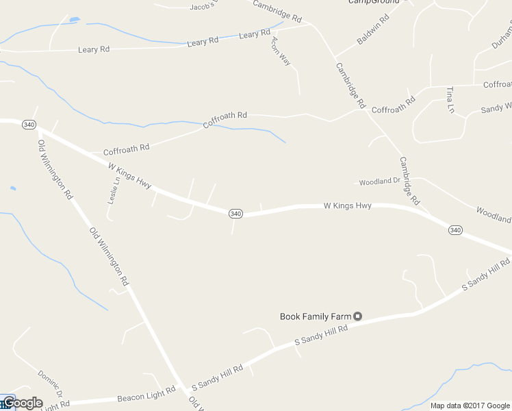 map of restaurants, bars, coffee shops, grocery stores, and more near 1103 West Kings Highway in Coatesville