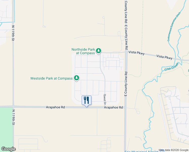 map of restaurants, bars, coffee shops, grocery stores, and more near 732 Drake Avenue in Erie