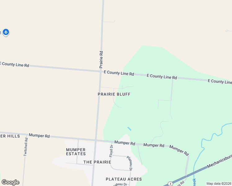 map of restaurants, bars, coffee shops, grocery stores, and more near 6768 Horseshoe Lane in Springfield