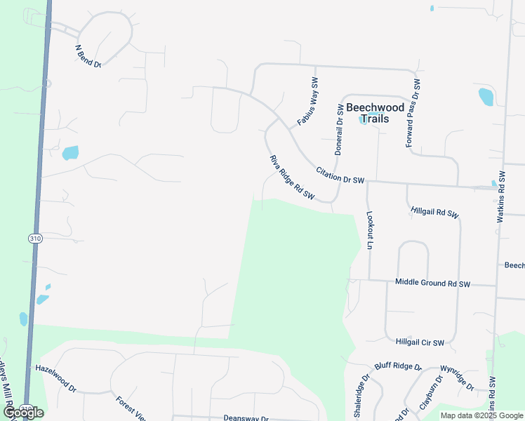 map of restaurants, bars, coffee shops, grocery stores, and more near 942 Middle Ground Road Southwest in Pataskala