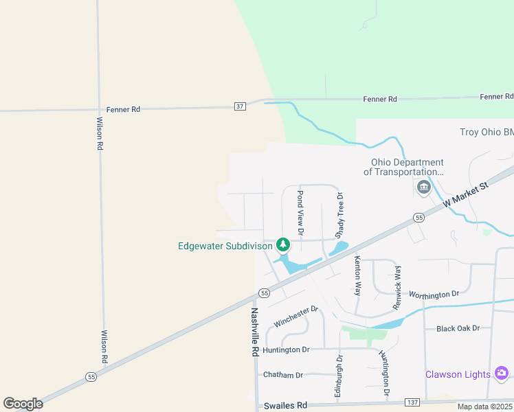 map of restaurants, bars, coffee shops, grocery stores, and more near 1148 Parkview Drive in Troy