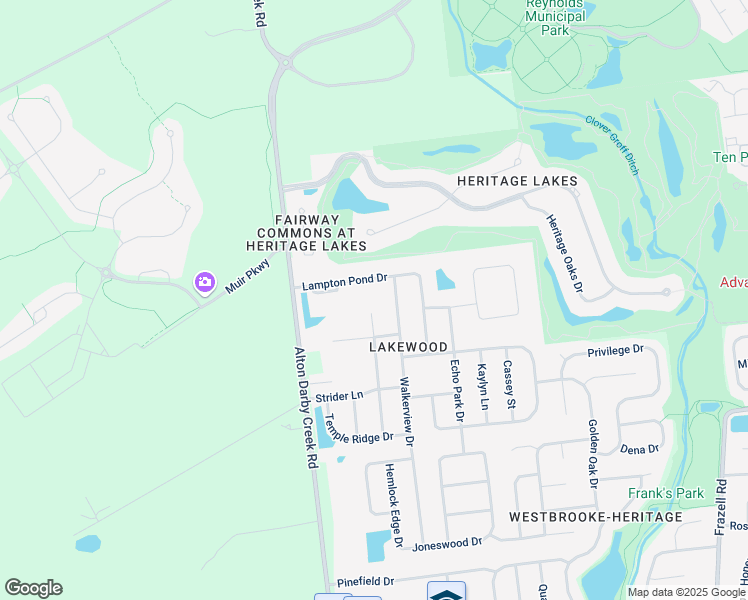 map of restaurants, bars, coffee shops, grocery stores, and more near 3256 Benbrook Pond Drive in Hilliard