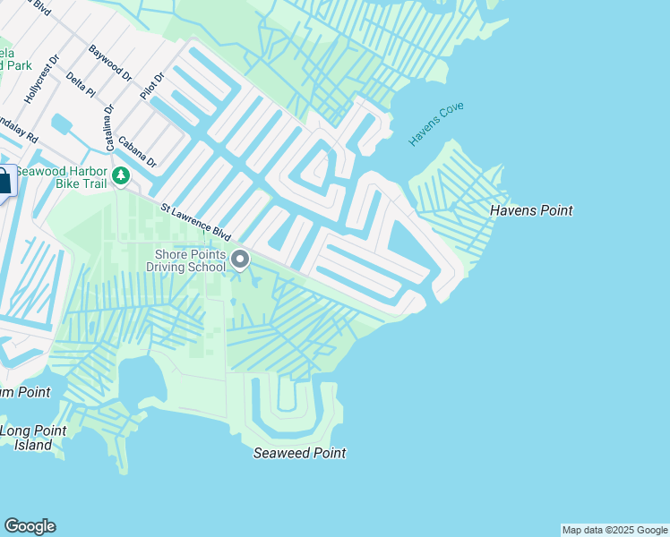 map of restaurants, bars, coffee shops, grocery stores, and more near 109 Monterey Drive in Brick
