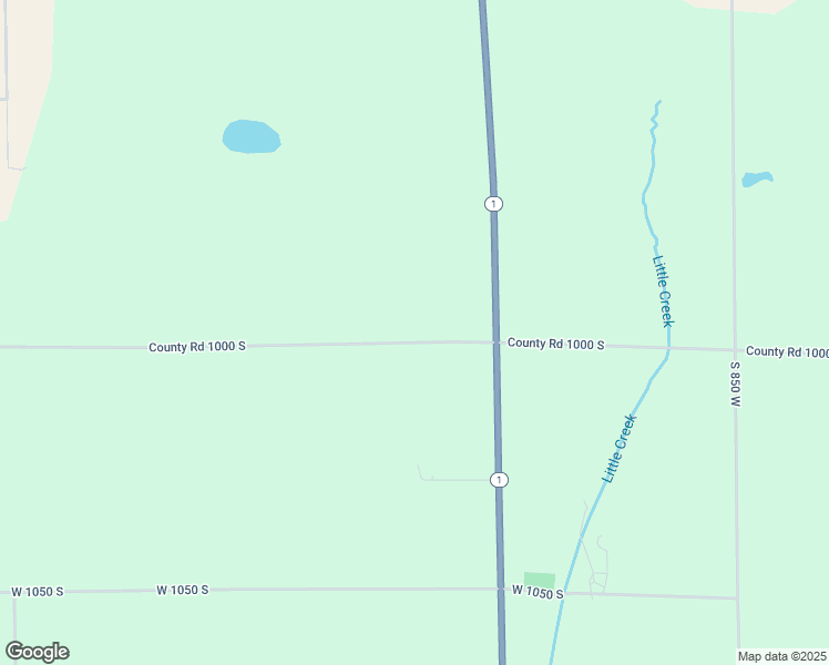 map of restaurants, bars, coffee shops, grocery stores, and more near 9164 West 1000 South in Losantville