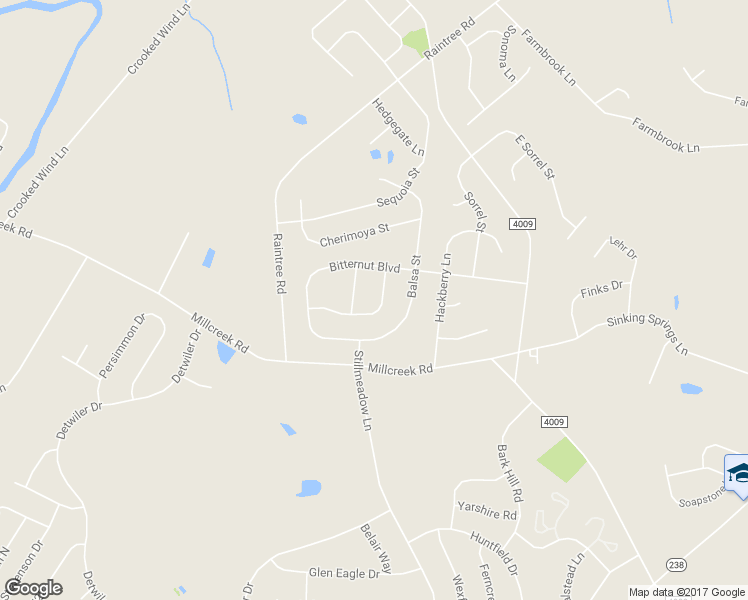 map of restaurants, bars, coffee shops, grocery stores, and more near 3163 Paulownia Ln in York