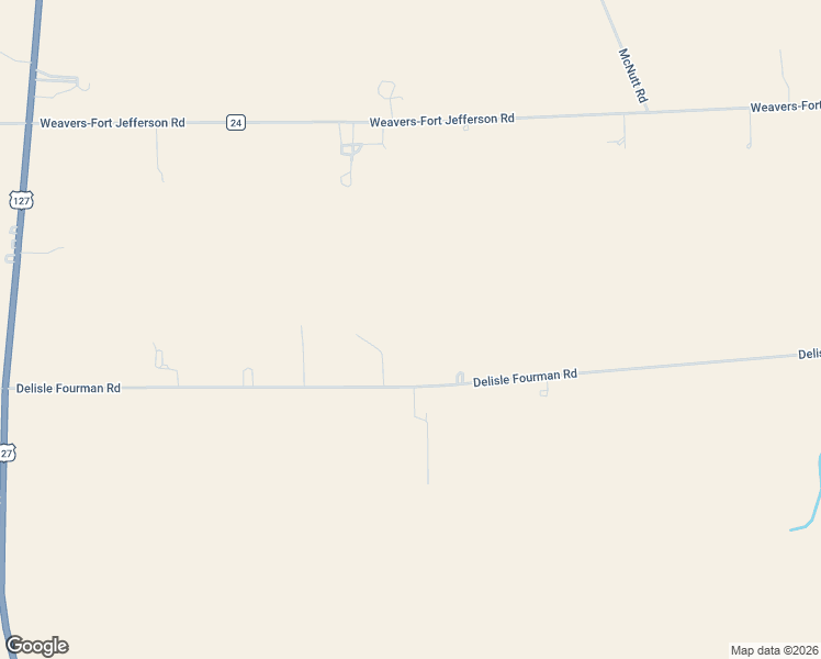 map of restaurants, bars, coffee shops, grocery stores, and more near 7014 Delisle Fourman Road in Arcanum