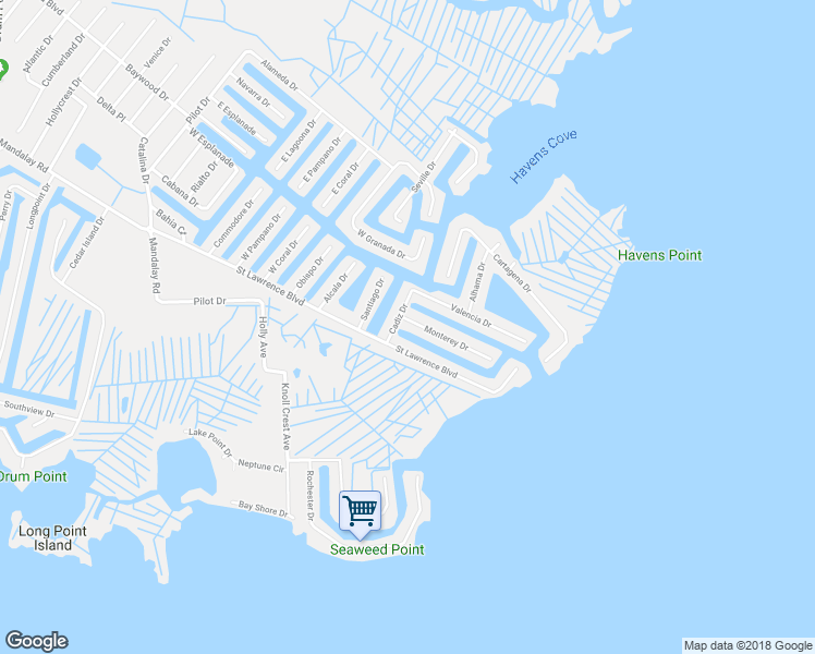 map of restaurants, bars, coffee shops, grocery stores, and more near 103 Monterey Drive in Brick