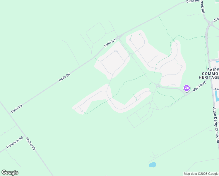 map of restaurants, bars, coffee shops, grocery stores, and more near 3496 Woodland Drive in Hilliard