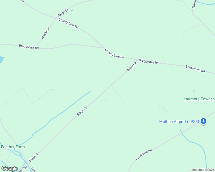 map of restaurants, bars, coffee shops, grocery stores, and more near 1769 Ridge Road in York Springs