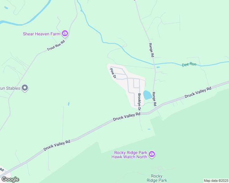 map of restaurants, bars, coffee shops, grocery stores, and more near 201 Brooklyn Drive in York