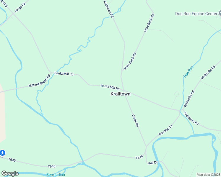 map of restaurants, bars, coffee shops, grocery stores, and more near 47 Bentz Mill Road in East Berlin