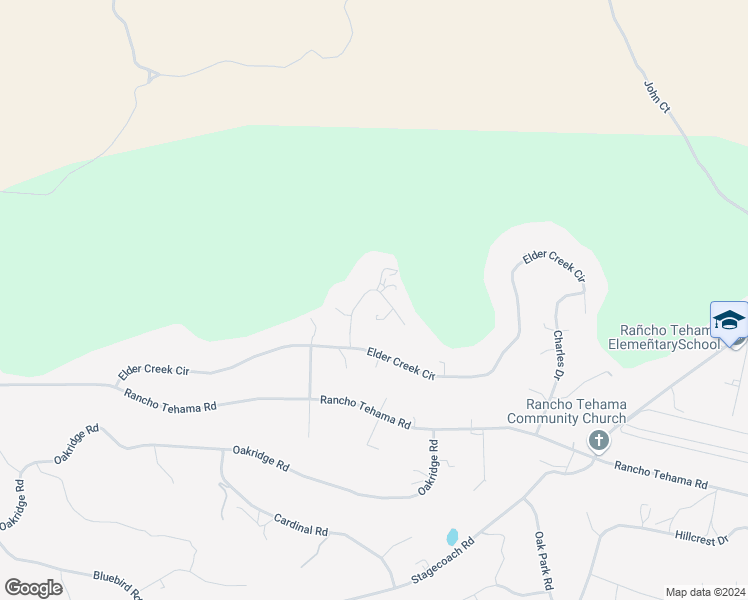 map of restaurants, bars, coffee shops, grocery stores, and more near 7672 Green Oak Drive in Corning
