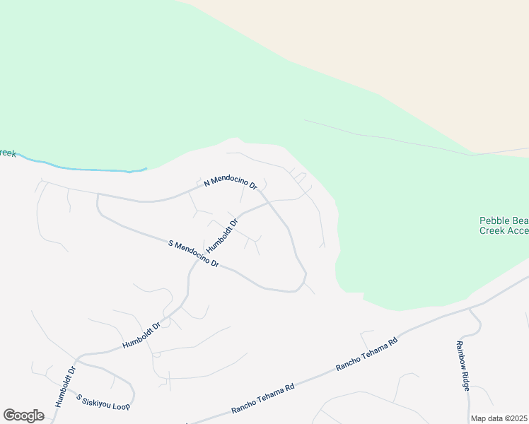 map of restaurants, bars, coffee shops, grocery stores, and more near 7560 Humboldt Drive in Corning