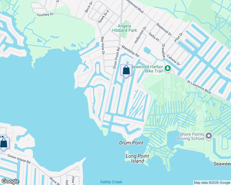 map of restaurants, bars, coffee shops, grocery stores, and more near 24 Halsey Drive in Brick Township