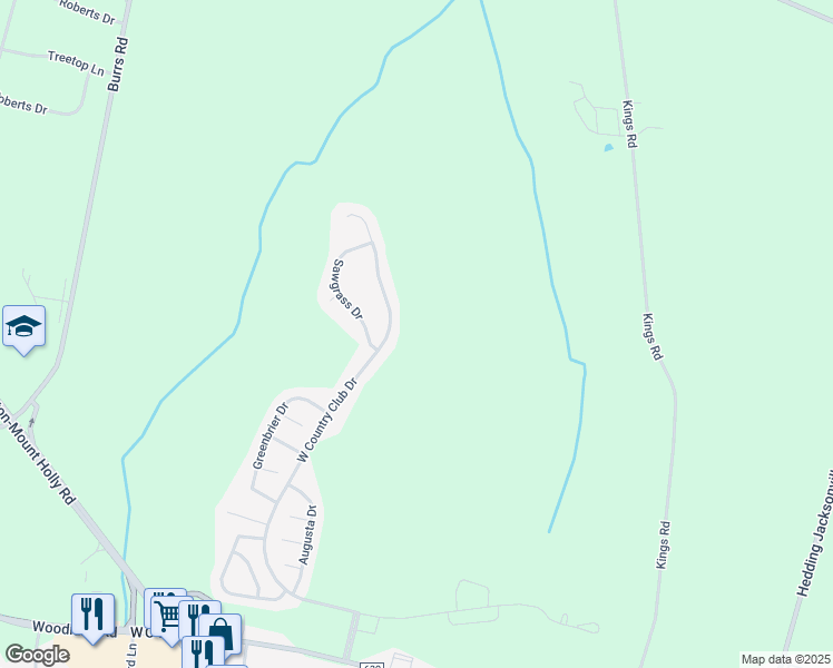 map of restaurants, bars, coffee shops, grocery stores, and more near in EASTAMPTN Township