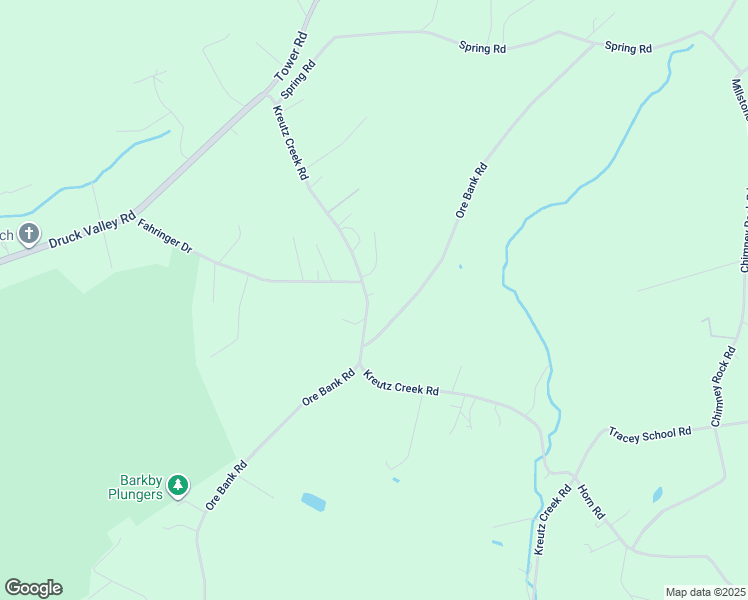 map of restaurants, bars, coffee shops, grocery stores, and more near 784 Kreutz Creek Road in York