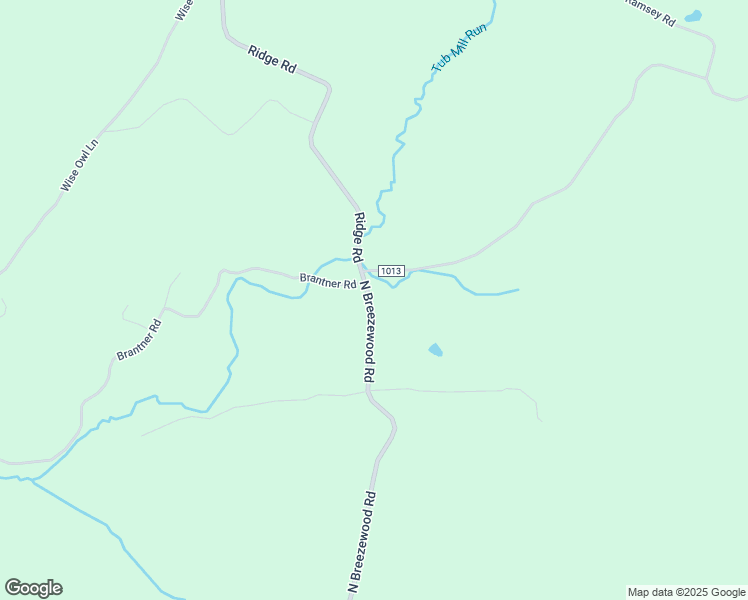 map of restaurants, bars, coffee shops, grocery stores, and more near 1030 North Breezewood Road in Breezewood