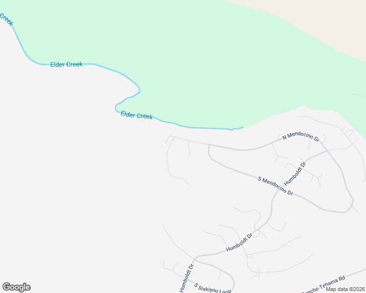 map of restaurants, bars, coffee shops, grocery stores, and more near 7627-7647 North Mendocino Drive in Red Bluff