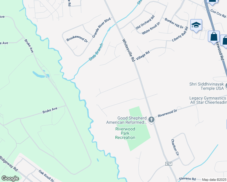 map of restaurants, bars, coffee shops, grocery stores, and more near 228 Medjay Lane in Toms River