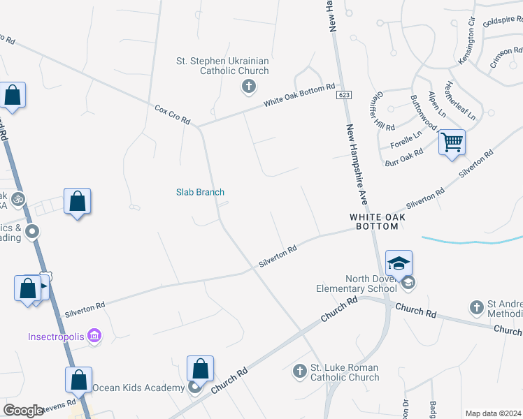 map of restaurants, bars, coffee shops, grocery stores, and more near 1828 Tall Ships Court in Toms River