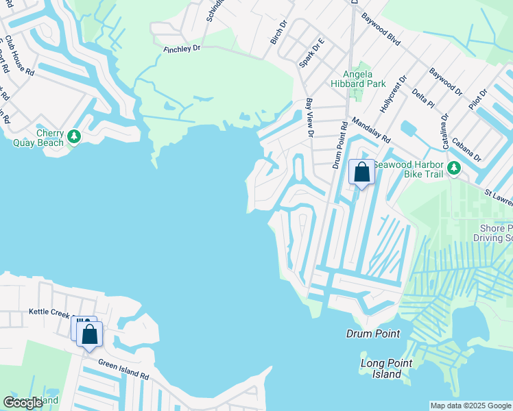 map of restaurants, bars, coffee shops, grocery stores, and more near 159 Vanard Drive in Brick Township