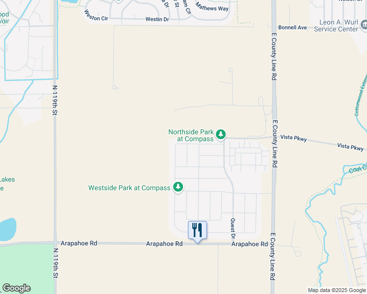 map of restaurants, bars, coffee shops, grocery stores, and more near 1562 Hudson Drive in Erie