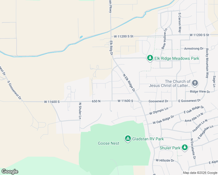 map of restaurants, bars, coffee shops, grocery stores, and more near 11540 South 1600 West Street in Payson
