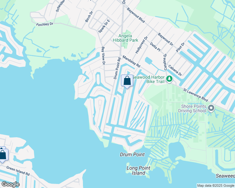 map of restaurants, bars, coffee shops, grocery stores, and more near 1 Halsey Drive in Brick Township