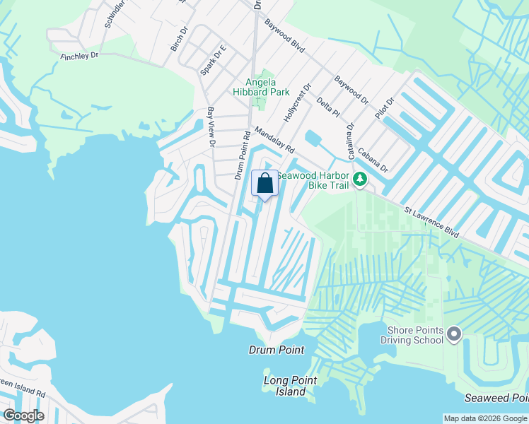 map of restaurants, bars, coffee shops, grocery stores, and more near 44 Longpoint Drive in Brick Township